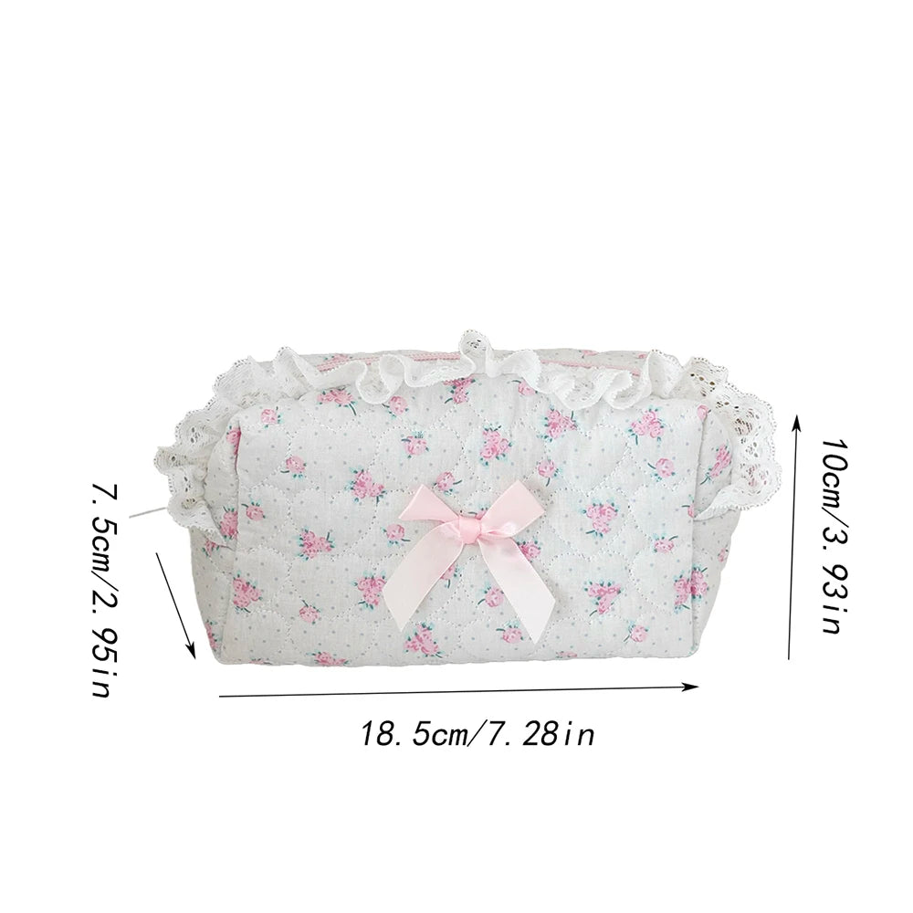 Lace Flower Cosmetic Bag