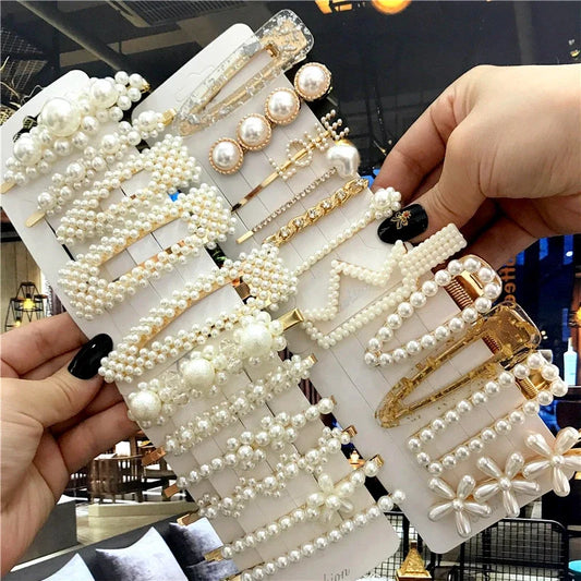 Luxury Pearl Hair Clip